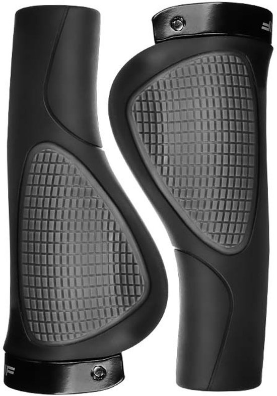 Universelle Fahrradlenkergriffe, 13 X 5,5 X 3,5 Cm, Mountainbike, Lenkergriffe, Schwarz, Rutschfest, Einfach Zu Montieren, Tpe-material