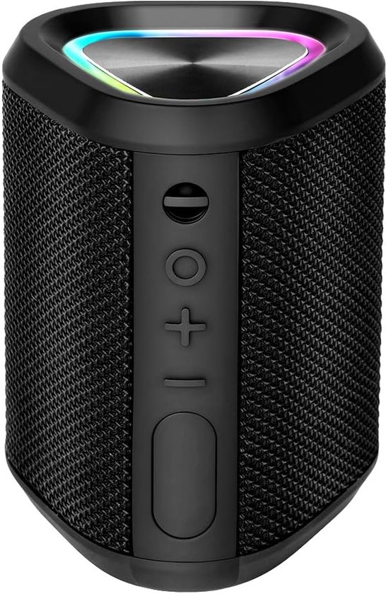 Tragbarer, Kabelloser Und Wasserdichter Bluetooth-lautsprecher Mit Rgb-beleuchtung, Mini-super-design, 5,4-zoll-tf-karte, 8 Stunden Wiedergabezeit, 20-watt-stereo-sound Und Tws-kopplung