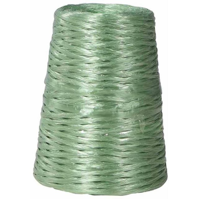 Kunstbast, Länge: ca. 400 m, Farbe: grün SB-Banderole