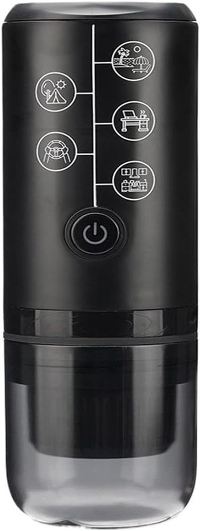 Tragbare Kaffeemaschine – 3-in-1-espressomaschine Für Gemahlenen Kaffee Und Kapseln, Geeignet Für Auto, Zuhause Und Camping, Manuelle Kaffeemaschine