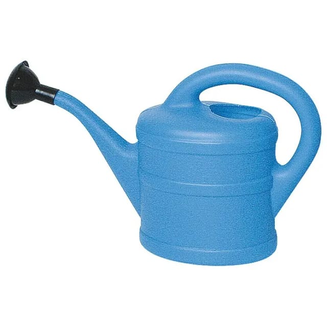 Geli - Gießkanne , 2 Liter, aus Kunststoff in blau, 31x11x20 cm, mit extralanger und präziser Gießtülle