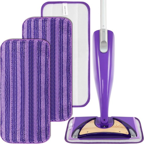 Wiederverwendbare Mikrofaser-wischmopptücher, Passend Für Swiffer Wetjet Wischmopps – Nachfülltücher Passend Für Swiffer Wetjet – 3er-pack Waschbare Wischmopptücher Für Böden