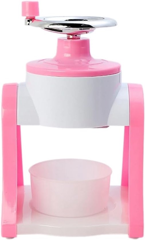 Manuelle Mini-eisraspelmaschine Mit Kurbel, Tragbarer Schneekegelbereiter, Zur Herstellung Von Geschabtem Eis Und Smoothies Geeignet, Ideal Für Picknicks Und Den Familiengebrauch.
