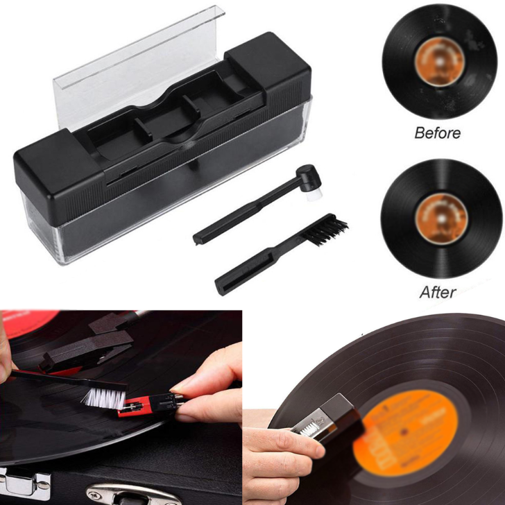 Plattenspieler-reinigungsbürste, Dj-plattenspieler-zubehör, Plattenspieler-staubentfernungsbürsten-set, Pflege- Und Reinigungswerkzeuge Für Plattenspieler