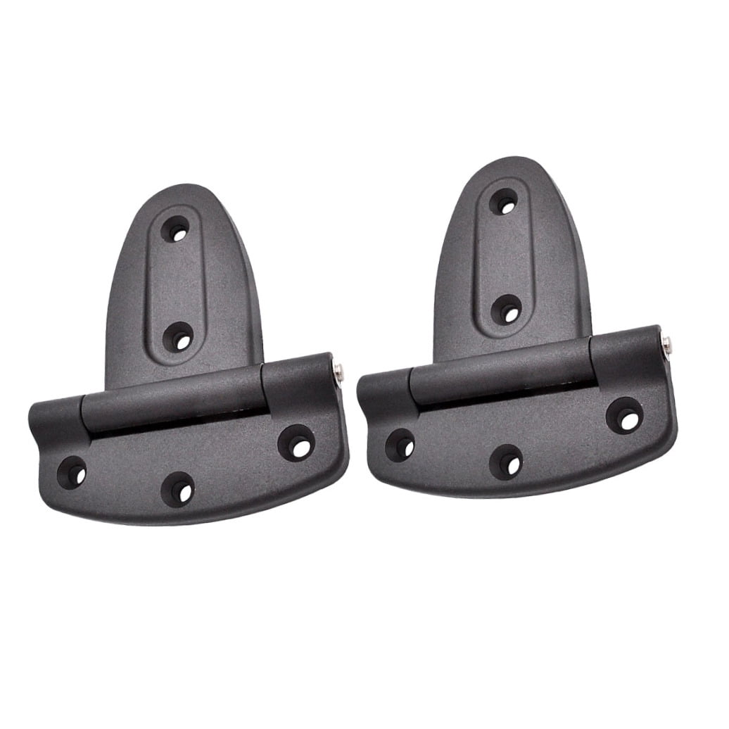 2-teiliges Set Scharniere Für Küchenschränke Und -schränke, Schwarz