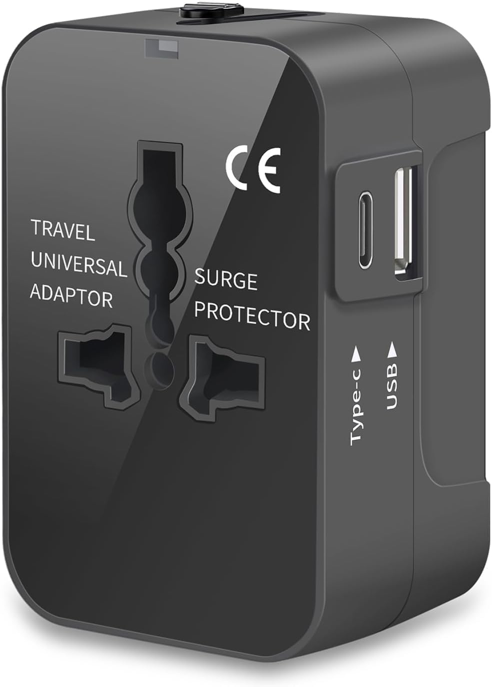 Reiseadapter – Universal-netzadapter/konverter – Stecker – Reiseladegerät – Typ C – Usb – Ladeanschluss – Geeignet Für Mobiltelefone Und Tablets