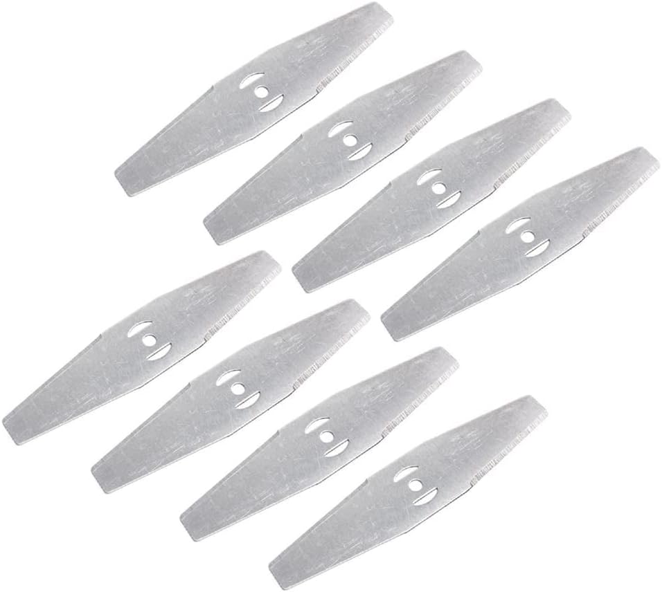 8-teiliges Set Metall-rasenmähermesser – Ersatzmesser – Rasenmäherzubehör – Akku- Und Ladegerätzubehör Für Craftsman