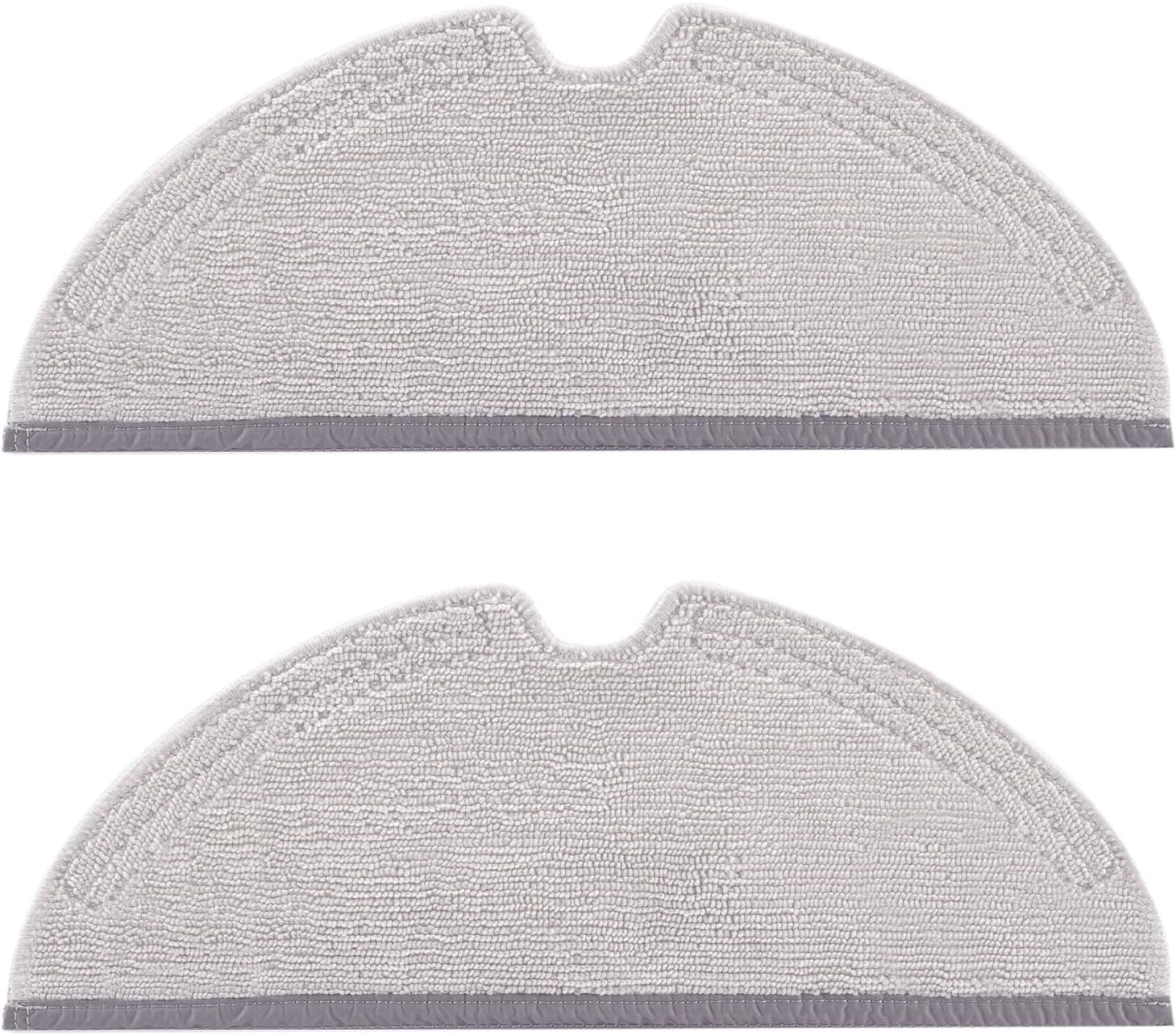 Zwei Mikrofaser-wischmopps Für Roborock Q5, Q5 Pro, Q5 Pro+, Q7, Q7 Max, Q8 Max, Q8 Max+, E-serie, S5, S5 Max, S6, S6 Pure, S6 Maxv (ersatzmatten)