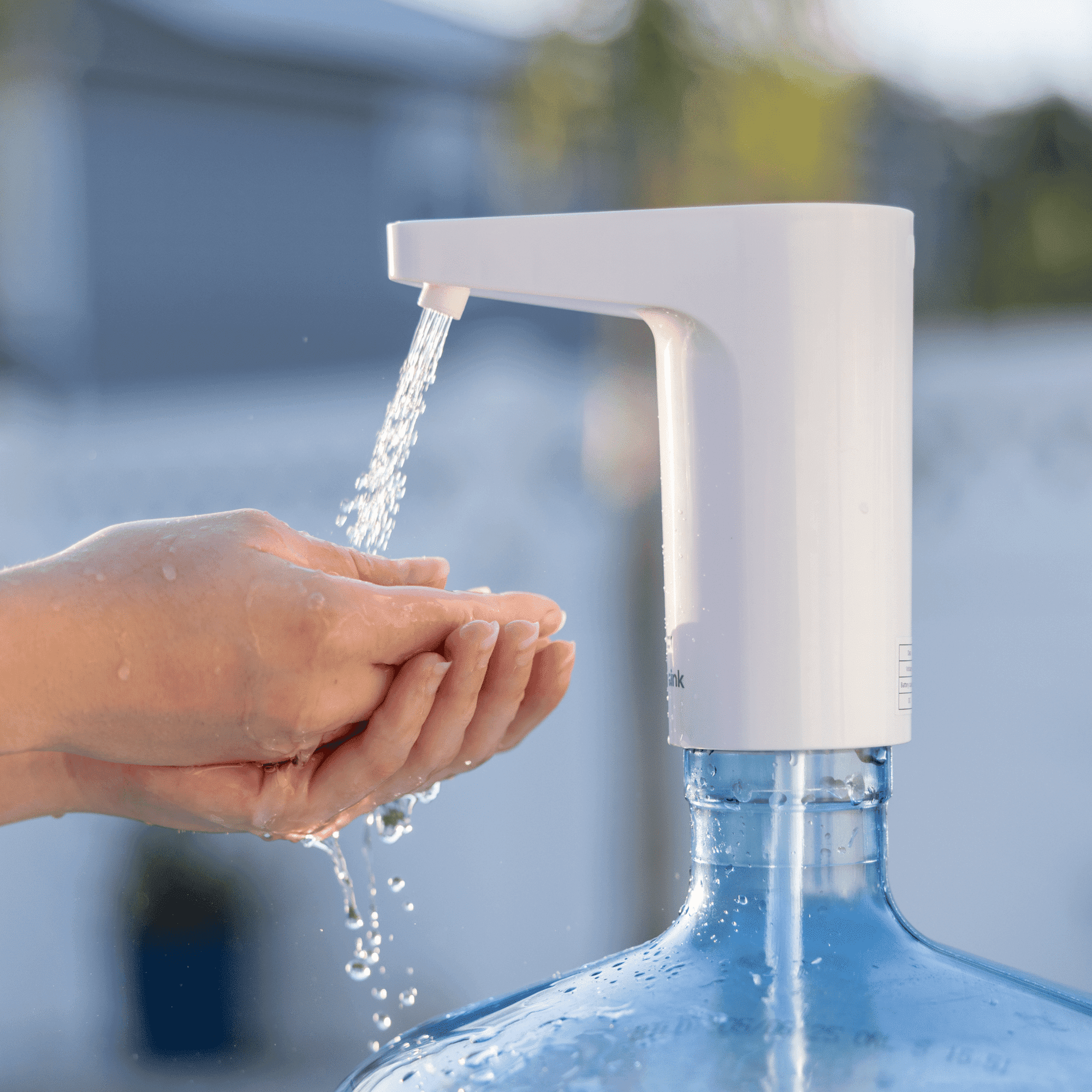 Leistungsstarker Elektrischer Spültischhahn: Usb-wiederaufladbarer Wasserspender, Geeignet Für Camping Und Outdoor-aktivitäten.