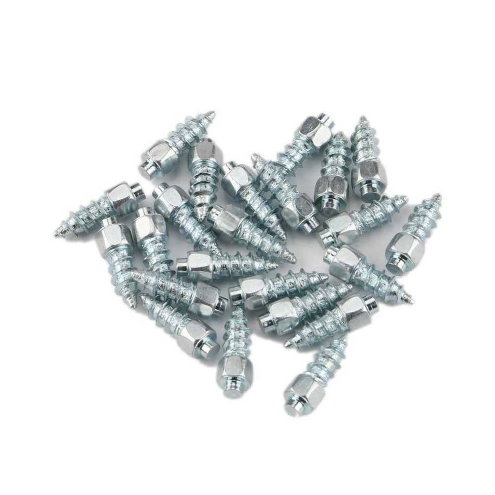 100 Reifenspikes, 4x12mm Reifenspikes Für Winterreifen, Geeignet Für Autos, Lkws, Motorräder, Fahrräder, Kofferräume, Atvs, Suvs Und Anderes Autozubehör.