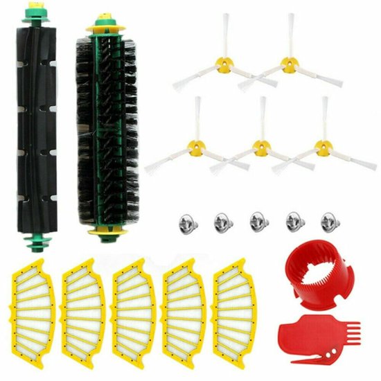 Bürstenzubehörsets Für Irobot Roomba 530, 540, 550, 560, 570, 580, 551, 561, 555 Und 500er Serie.