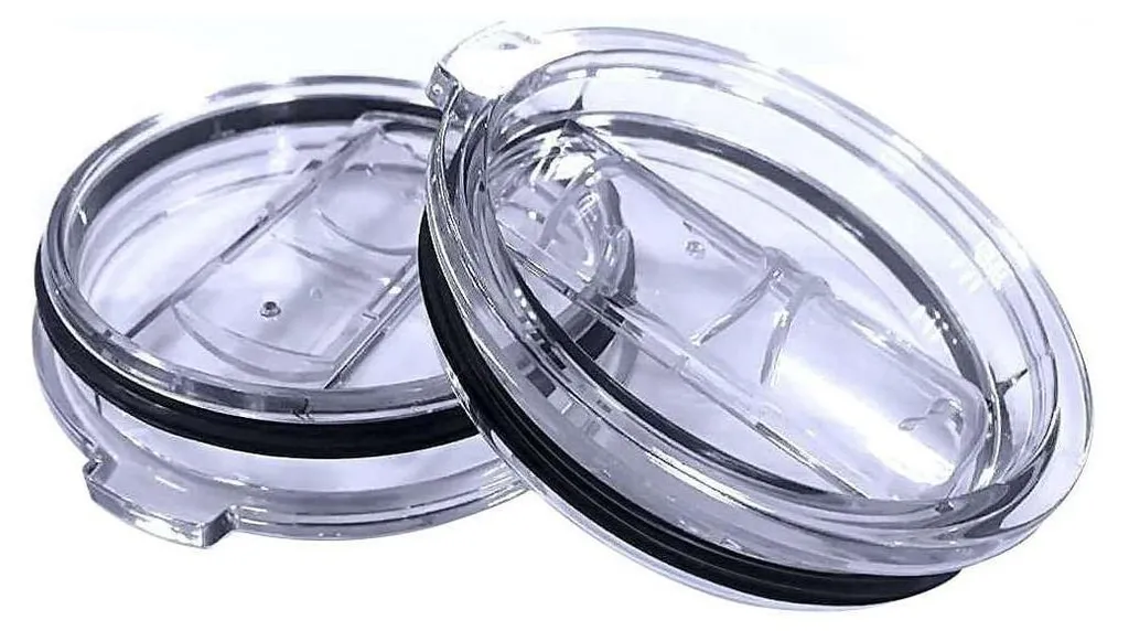 Zwei Ersatzdeckel Für Einen 30-oz-edelstahl-reisebecher – 3,58 Zoll Innendurchmesser (transparent) – Spritzschutz Für 30-oz-becher
