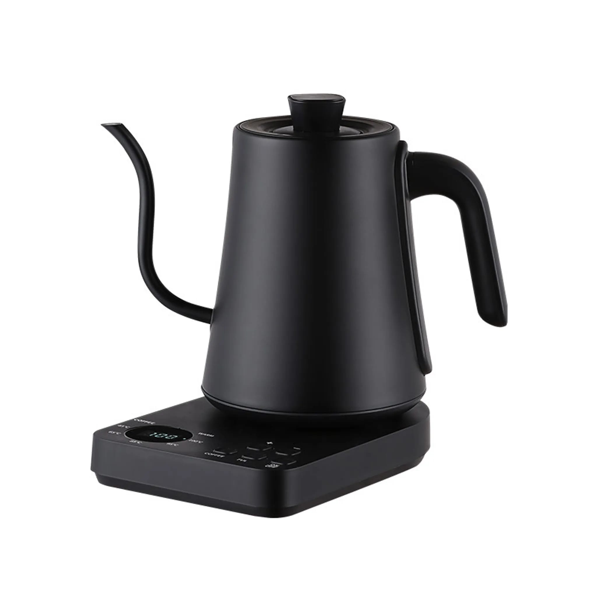 1000-ml-kaffeemaschine Mit Schwanenhals – Edelstahl-kaffeemaschine Mit Präzisionsauslauf, Temperaturregelung Und Trockenlaufschutz