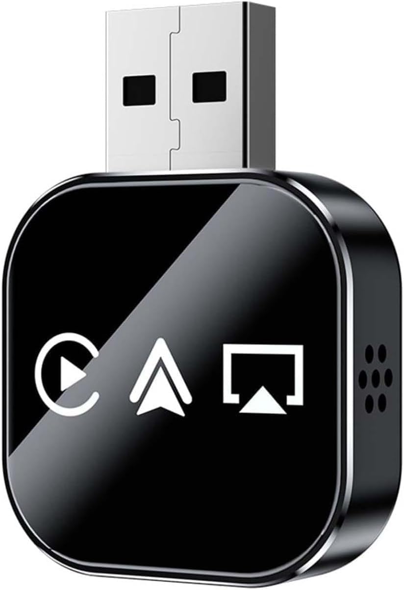 Adapter – 3-in-1-wlan-adapter Für Carplay – Kabelgebundene Und Kabellose Bildschirmspiegelung Und Audiokopplung – Ios/android – 2,4/5-ghz-wlan