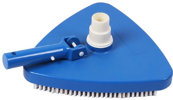 Dreieckiger Staubsaugeraufsatz – Tragbarer Staubsaugeraufsatz – Geeignet Für Schwimmbäder Und Fischteiche – Blau