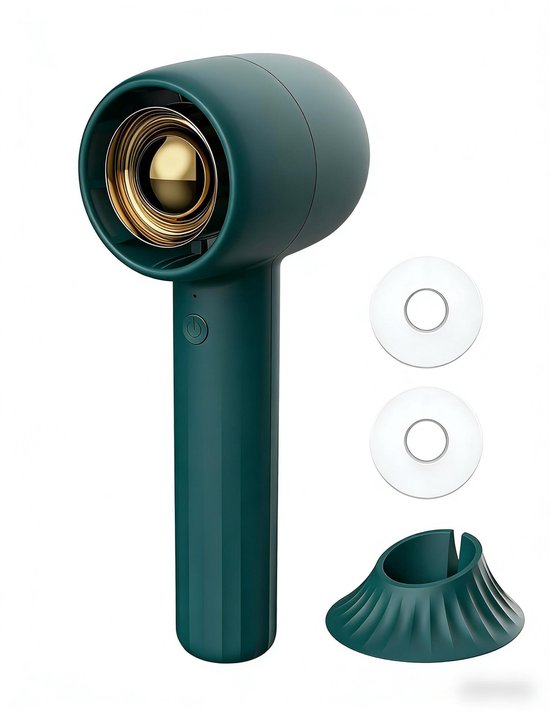 Tragbarer Ventilator – Mini-ventilator – Kleiner Ventilator – Wiederaufladbar – Mit Tischständer – Geeignet Für Reisen Und Den Innenbereich