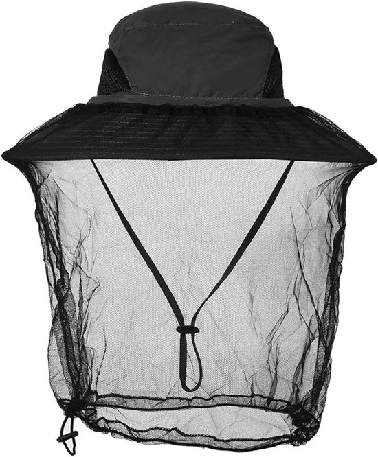 360° Moskitonetzhut, Gartenhut, Breitkrempiger Sonnenhut Für Wildparks, Mit Integriertem, Verstecktem Insektennetz, Unisex.