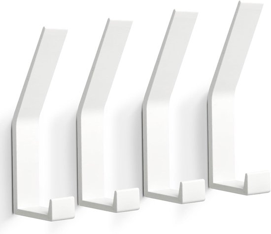 Moderne Wandhaken – Elegante, Zweistöckige Garderobe Für Mäntel Und Handtücher (4-teiliges Set)