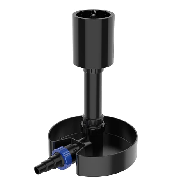 CSP-40 Standskimmer für Teiche bis 40 m², max. 16.000 l/h, Skimmer als Blättersammler für Gartenteich Teichpflege, zum Anschluss an Pumpe - Sunsun