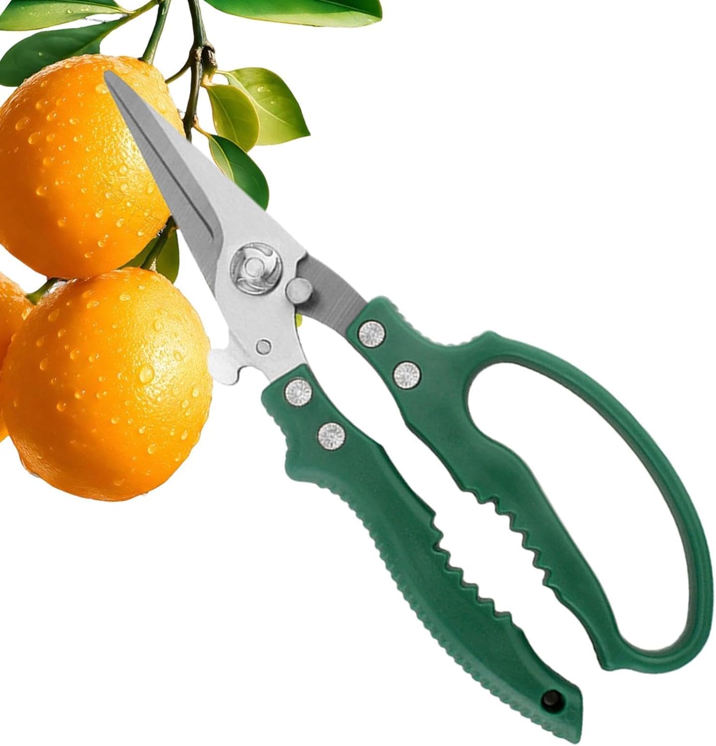 Gartenschere Ergonomische, Robuste Gartenschere Aus Stahl, Geeignet Für Rasenflächen, Gärten Und Landschaftsbau.