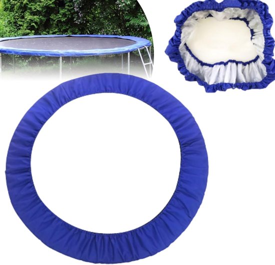 Sicherheits-ersatzpolster Für Trampoline, Strapazierfähige Federabdeckung, Robuste Sicherheits- Und Schutzpolsterung Für Die Federn, Oxford-gewebe Blau (36 Zoll)
