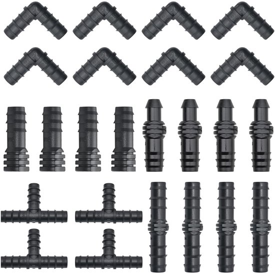- Tropfbewässerungs-zubehörset - 100-teiliges Bewässerungsset - Einfache Installation - Gartenzubehör - Geeignet Für Rasenflächen Und Gemüsebeete.