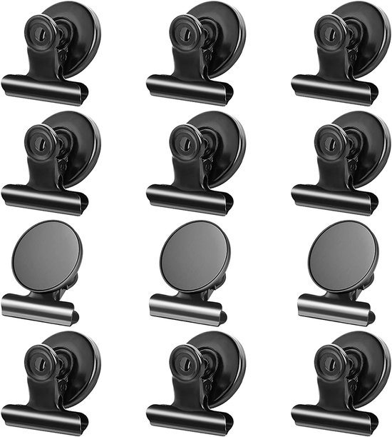 Starke Magnetclips Für Kühlschränke – 12er-pack – Multifunktional