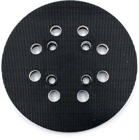 Schleifteller 125 Mm, Mittlere Härte, Exzenterschleiferaufsatz Für Bosch Pex-serie