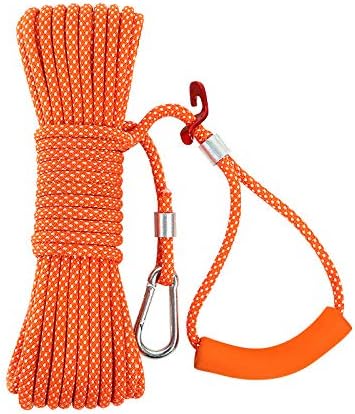 15 Meter Lange Wäscheleine, Verstärkt, Geeignet Für Garten Und Außenbereich, Leicht Zu Spannen, Orange.