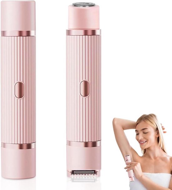 Elektrischer 2-in-1-rasierer Und Epilierer Für Damen – Wasserdicht, Geeignet Für Körper Und Gesicht