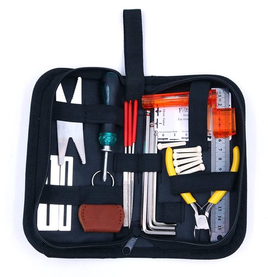 Gitarrenreparatur-werkzeugset, 26-teiliges Set Mit Metallklemmen Zum Saitenwechsel, Praktisches Und Nützliches Werkzeug