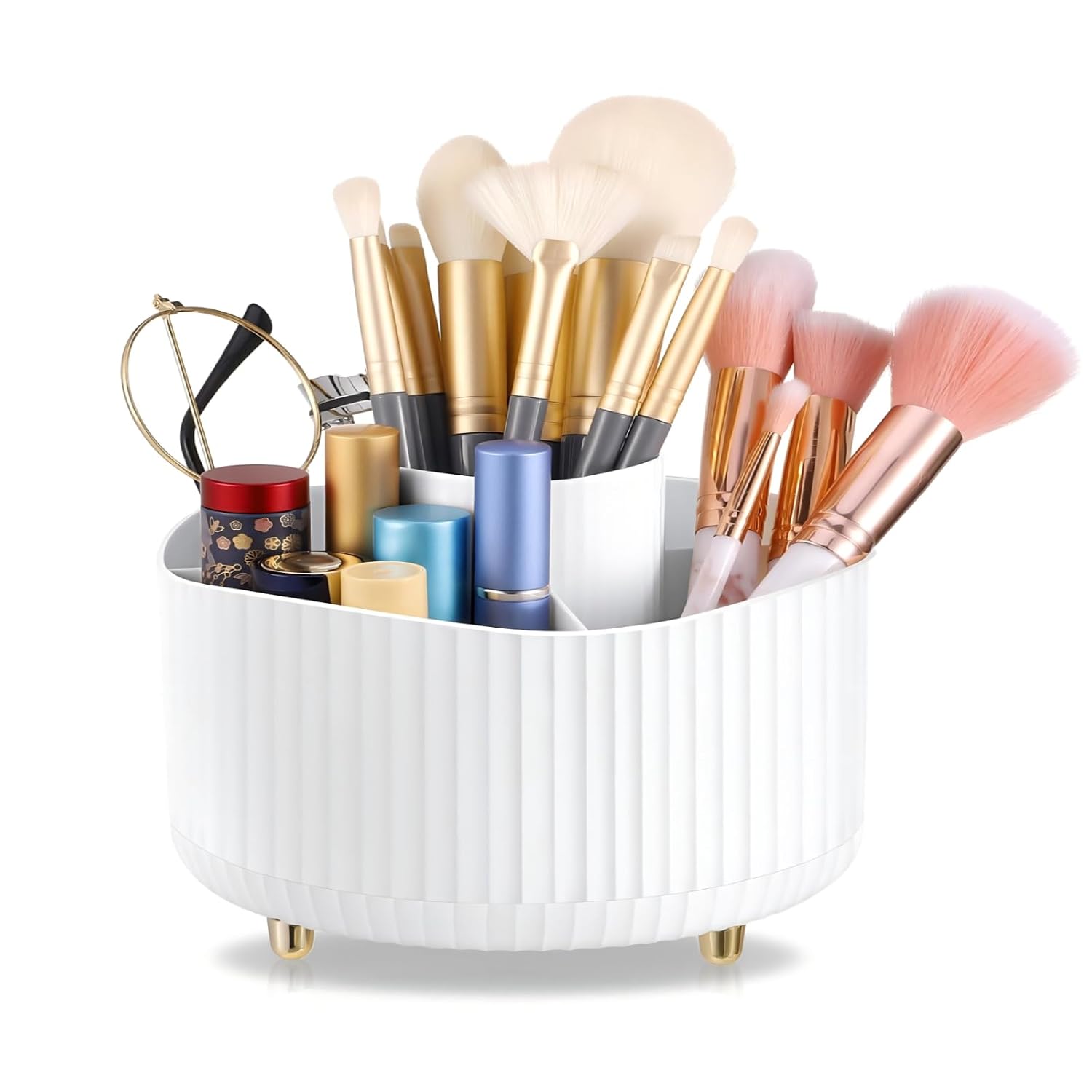 360° Drehbarer Kosmetik-organizer, Schminktisch-organizer, Raumdekorations-organizer, Schlafzimmer- Und Badezimmer-organizer (1 Stück)