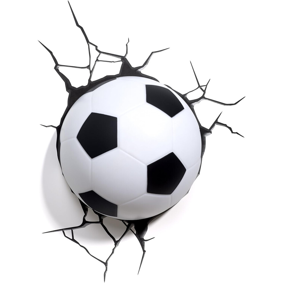5 3d-fußball- Und Autoaufkleber Zum Schutz Vor Kratzern, Kreative Und Individuelle Tankdekoration, Größe: 13 X 9 Cm