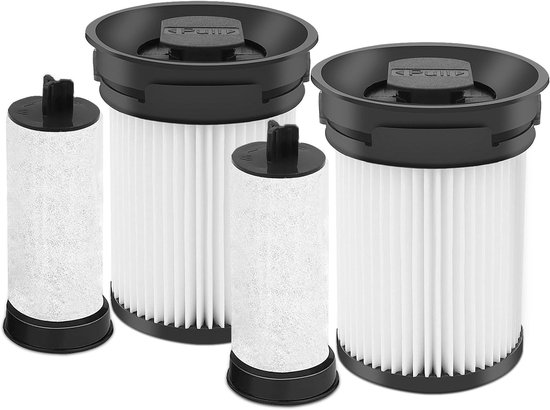 Zwei Feinstaubfilter-sets Für Die Miele Triflex Hx1 Facelift Und Hx2 Akku-staubsauger, Ersatzfiltermodell Hx-fsf
