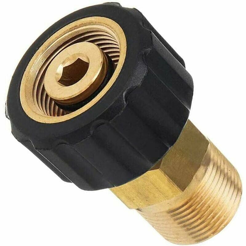Hochdruckreiniger-adapter, Schnellanschluss-hochdruckreiniger-adapter Mit M22 X 15 Mm Innengewinde Auf M22 X 14 Mm Außengewinde