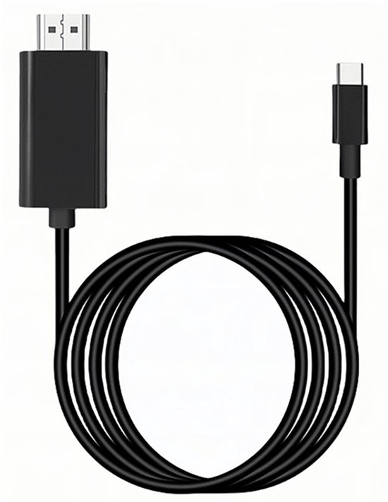2 M Usb-c Auf Hdmi 4k Adapterkabel – Schwarz