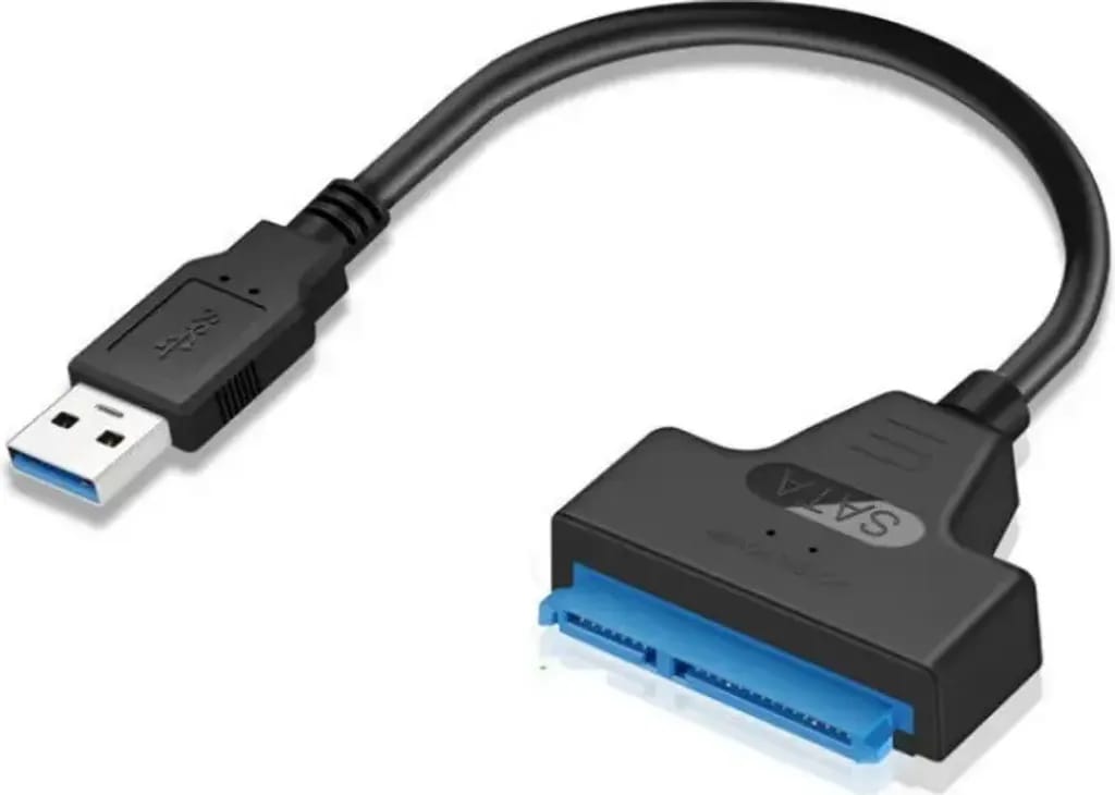 Usb 3.0 Zu Sata Adapterkabel Mit Uasp-unterstützung, Geeignet Für 2,5-zoll-hdds Und Ssds.