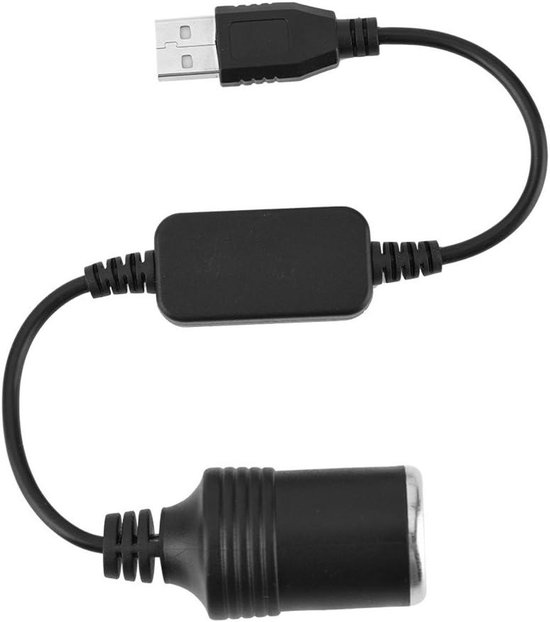 Usb-kfz-adapter 5v Usb-a-stecker Auf 12v Zigarettenanzünderbuchse, Geeignet Für Dashcams Und Gps-geräte – Tragbares Autozubehör