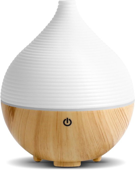 Luftbefeuchter – Aromadiffusor – Diffusor Für Ätherische Öle Mit 7-farbiger Led-beleuchtung – Ultraschalltechnologie – Automatische Abschaltung Und Bpa-frei – 160 Ml
