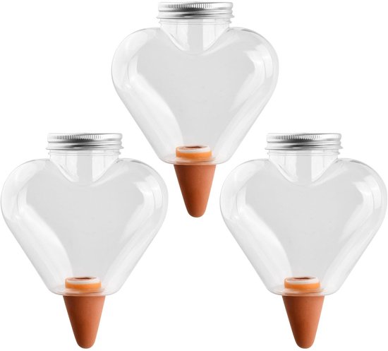 - Tropfbewässerung - Automatische Pflanzenbewässerung - Für Den Urlaub - 500 Ml - Selbstbewässerungskugeln - Ideal Für Topfpflanzen - Transparent