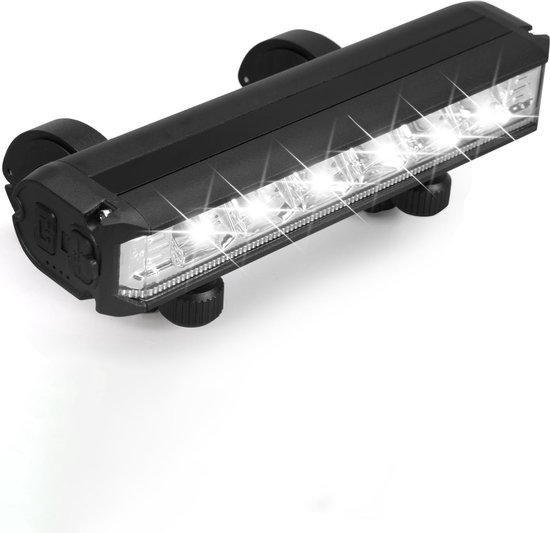 1800 Lumen Usb-wiederaufladbarer Led-mountainbike-scheinwerfer Mit Powerbank