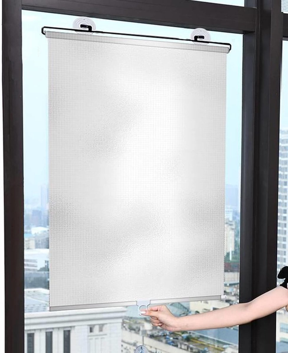 50 Cm X 125 Cm – Für Zuhause, Reisen Und Auto (seitenfenster) – Verdunkelungsrollo – Mit Saugnäpfen – Teleskopierbar – Sonnenschutzgewebe