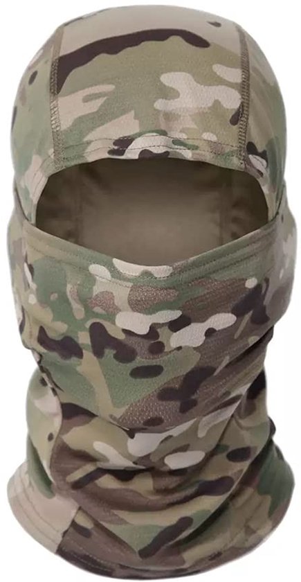 - Tarn-skimaske - Atmungsaktiv - Winddicht - Hypoallergen - Elastischer Bund - Für Outdoor/motorrad - Sturmhaube