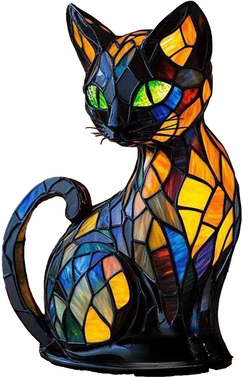 Nachtlicht In Katzenform, Schreibtischlampe In Katzenform, Retro-schreibtischlampe, Retro-arbeitszimmerlampe, Künstliches Nachtlicht Für Die Heimdekoration, Geschenk Für Katzenliebhaber