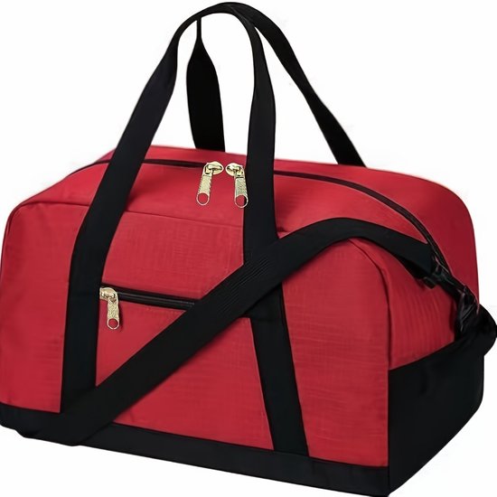 Kleine 14-zoll-sporttasche – Mini-leichtgewicht-handtasche Für Fitnessstudio Und Reisen – Handgepäck-sporttasche – Rot
