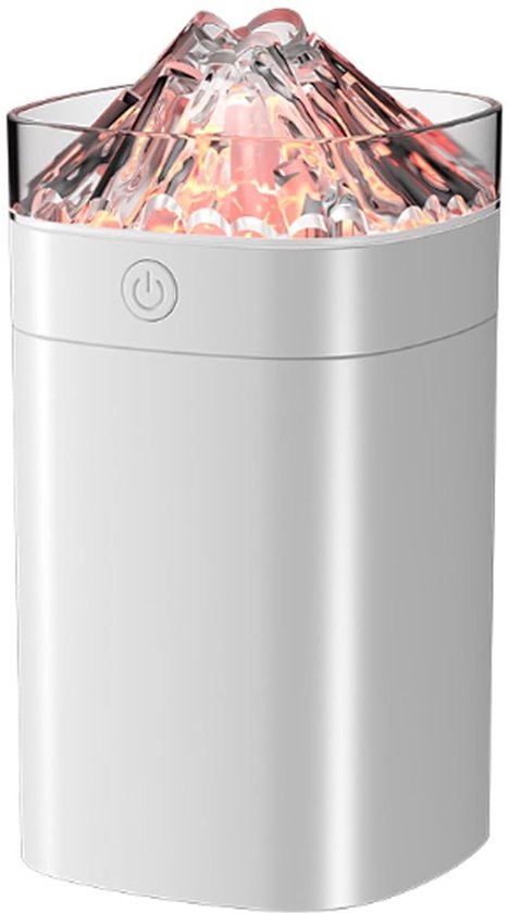 Kleiner Luftbefeuchter – Tragbarer Mini-luftbefeuchter Mit Kaltnebel – Extrem Leise Für Schlafzimmer, Kinderzimmer, Büro Und Auto – Usb-betrieben – Weiß – 400 Ml