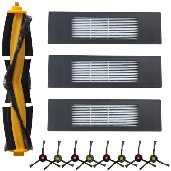 12-teiliges Staubsauger-zubehörset Für Ecovacs T8 Aivi/max & N8pro - Bürsten & Filter