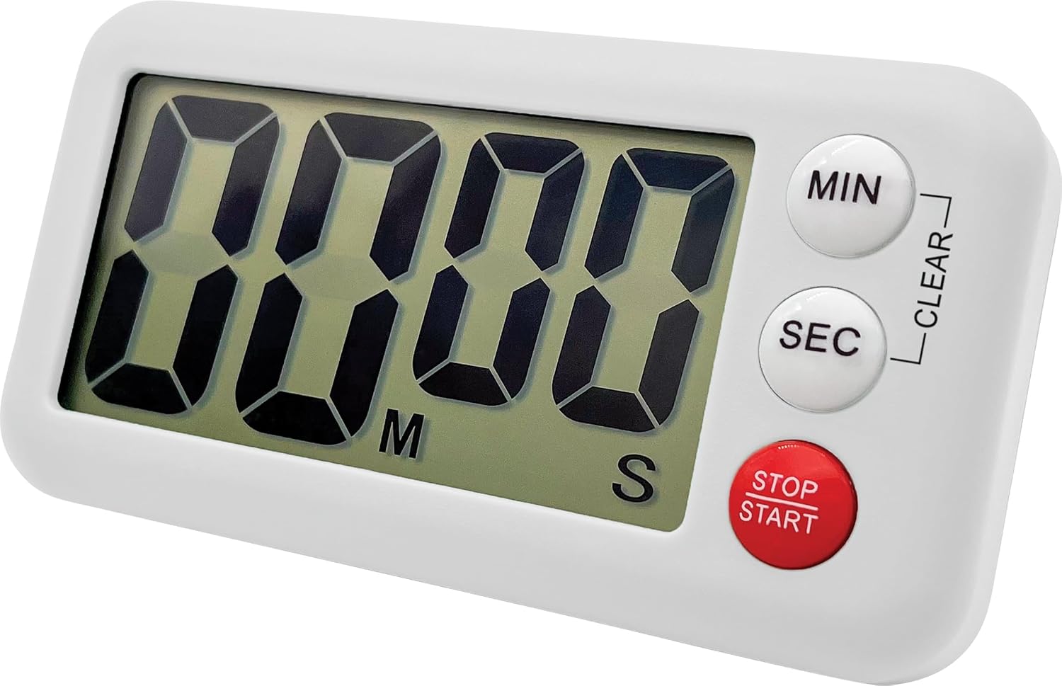 Weißer Magnetischer Digitaler Klassenzimmertimer.