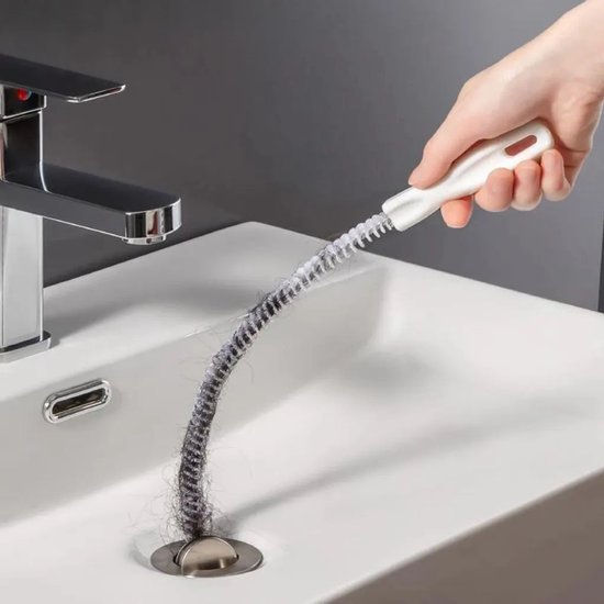 Werkzeug Zur Abflussreinigung. Geeignet Für Rohre, Abflüsse Und Abwasserkanäle. Geeignet Für Waschbecken, Duschräume, Badezimmer Und Küchen.
