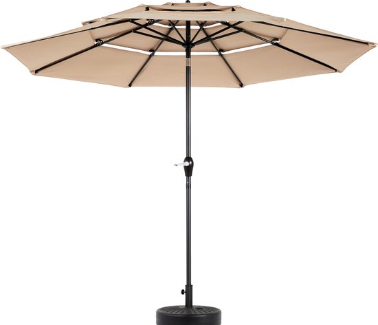 Außenmarkise – Dreilagiges Belüftungssystem – 294 X 294 X 250 Cm – Für Schatten In Hinterhöfen, Gärten Oder Auf Terrassen